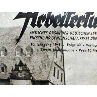 Het arberitertum - vol. 30 Vanaf 1941 - het leercentrum Erwitte met geselecteerde meisjes voor de kledingindustrie. Espenlaub militaria
