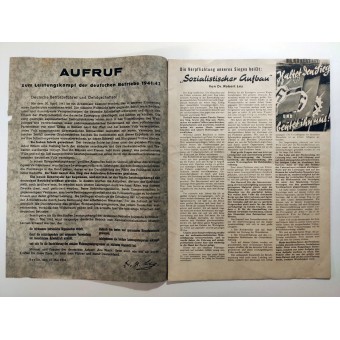 Arberitertum - издание 30 от 1941 г. - Учебный замок Эрвитте и его воспитанники. Espenlaub militaria