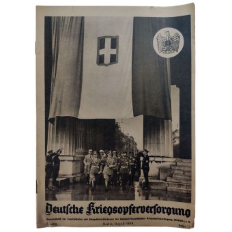 La Deutsche Kriegsopferversorgung, vol 11st., Août 1939. Espenlaub militaria