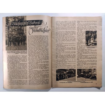 La Deutsche Kriegsopferversorgung, 11 ° vol., Agosto 1938 di Blücher Castello Buderose. Espenlaub militaria