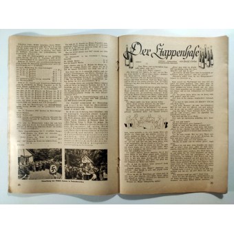 El Deutsche Kriegsopferversorgung, 12 vol., Septiembre de 1938, el Führer saluda a su compañero de guerra de primera línea. Espenlaub militaria