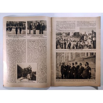 El Deutsche Kriegsopferversorgung, 12 vol., Septiembre de 1938, el Führer saluda a su compañero de guerra de primera línea. Espenlaub militaria