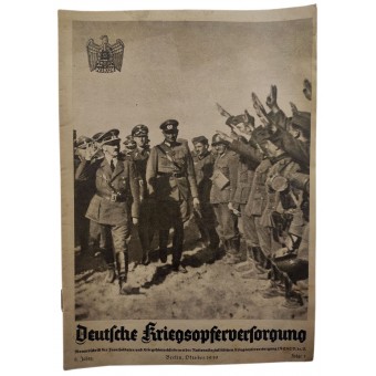 La Deutsche Kriegsopferversorgung, 1 ° vol., Ottobre 1939. Espenlaub militaria