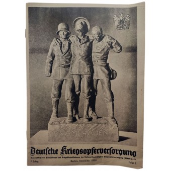 Deutsche Kriegsopferversorgung, 2a vol., Novembre 1938. Espenlaub militaria