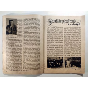 Die Deutsche Kriegsopferversorgung, 2. Jahrgang, November 1938. Espenlaub militaria