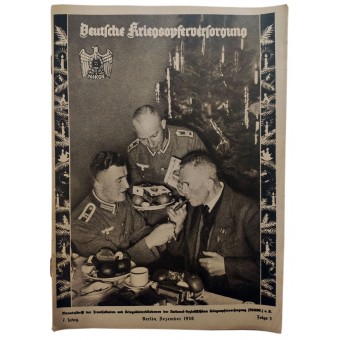 De Deutsche Kriegsopferversorgung, 3rd vol., December 1938. Espenlaub militaria