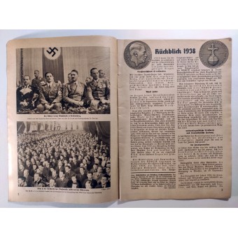 Die Deutsche Kriegsopferversorgung, 4. Jahrgang, Januar 1939. Espenlaub militaria