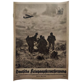 Die Deutsche Kriegsopferversorgung, 8. Jahrgang, Mai 1940. Espenlaub militaria