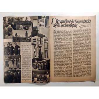 La Deutsche Kriegsopferversorgung, 8 ° vol., Maggio 1940. Espenlaub militaria
