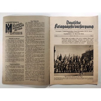 La Deutsche Kriegsopferversorgung, 8 ° vol., Maggio 1941. Espenlaub militaria