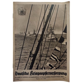 Die Deutsche Kriegsopferversorgung, 9. Jahrgang, Juni 1939. Espenlaub militaria