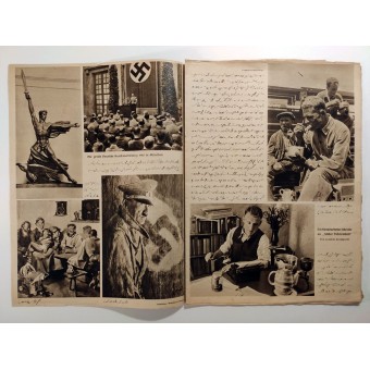 El DKI - vol. 15, 10 de de agosto de 1940 - La gran exposición de arte alemán en Munich en 1940. Espenlaub militaria