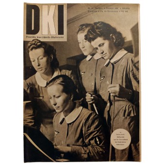 DKI - Vol. 23, 14. joulukuuta 1940 - tyttö armeijan palveluksessa. Espenlaub militaria
