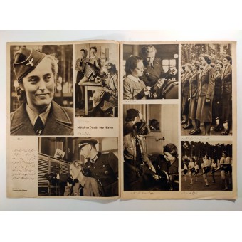 DKI - Vol. 23, 14. joulukuuta 1940 - tyttö armeijan palveluksessa. Espenlaub militaria