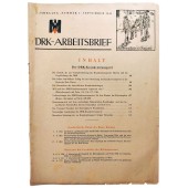 "DRK-Arbeitsbrief" - издание 5 от сентября 1943 г. - Транспорт DRK