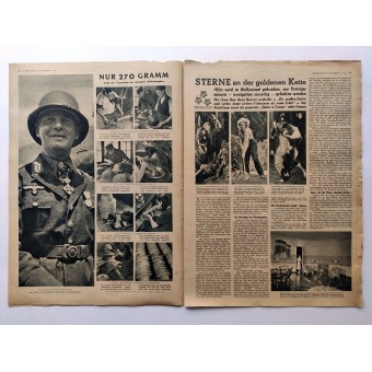 LHamburger Illustrierte - vol. 24, 13 giugno 1942 - Il casco coloniale dellAfrica Corpo tedesco. Espenlaub militaria