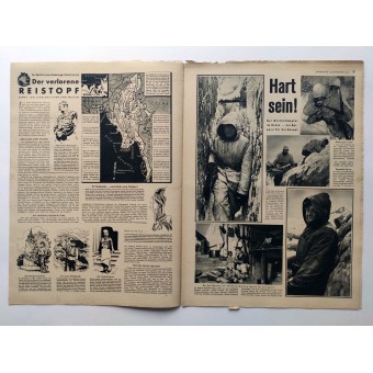 The Hamburger IllustrationEte - Vol. 5, 30 januari 1943 - Meisjes helpen winnen door Luftnachrichtenhelferinnen. Espenlaub militaria