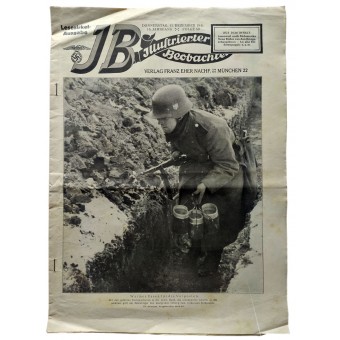 The Illustrierte Beobachter - vol. 50, December 11th, 1941 - The Soviet positions at Kerch were attacked. Espenlaub militaria