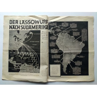 The Illustrierte Beobachter - Vol. 50, 11 dicembre 1941 - Le posizioni sovietiche a Kerch sono state attaccate. Espenlaub militaria