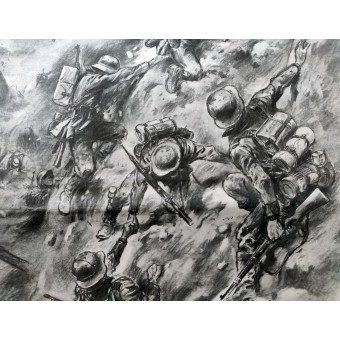 Lillustrerte beobachter - vol. 50, 11 décembre 1941 - Les positions soviétiques à Kerch ont été attaquées. Espenlaub militaria