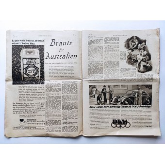 Kölische Illusterteerte Zeitung - Vol. 43, 26. lokakuuta 1935 - Valokuvia Abessinian rintamasta. Espenlaub militaria