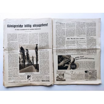 Le Kölnische Illustrierte Zeitung - vol. 43, 26 octobre 1935 - Photos du front abyssinien. Espenlaub militaria