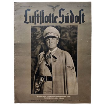 Luftflotte Südost - Voi. 5, 11. maaliskuuta 1941 - Hermann Göring, Luftwaffen luoja. Espenlaub militaria