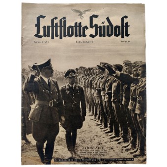 The Luftflotte Südost - vol. 8, April 22nd, 1941 - April 20th, Adolf Hitler as a general. Espenlaub militaria