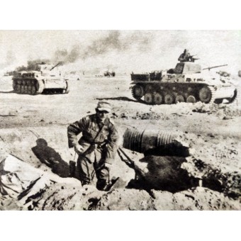 El Luftwelt - vol. 15, 1º de agosto de de 1942 - La victoria en Libia. Espenlaub militaria