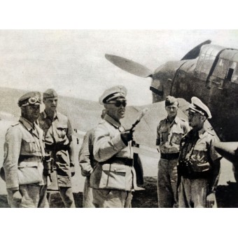 Il Luftwelt - vol. 15, 1 agosto 1942 - La vittoria in Libia. Espenlaub militaria