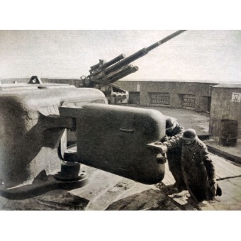 El Luftwelt - vol. 16, 15 de de agosto de 1942 - artillería antiaérea, los equipos de la Luftwaffe y de defensa aérea. Espenlaub militaria