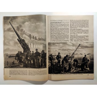 The Luftwelt - vol. 16, 15th of August 1942 - Anti-aircraft artillery, Luftwaffe crews and air defense. Espenlaub militaria
