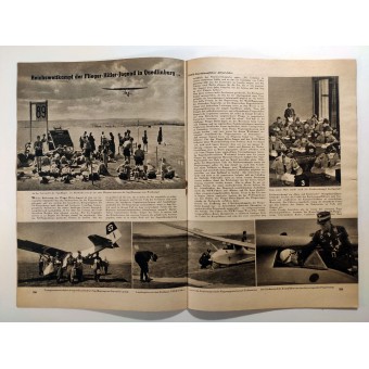Die Luftwelt - 18. Jahrgang, 15. September 1943 - Verteilung der Feldpost. Espenlaub militaria