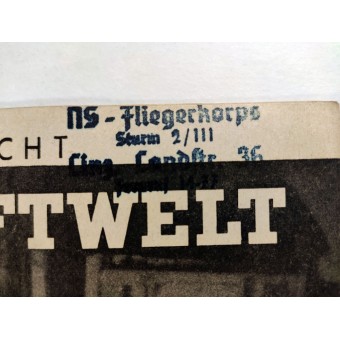 El Luftwelt - vol. 7, 1 de abril de 1942 - Mar del escuadrón de rescate en la costa del Canal. Espenlaub militaria