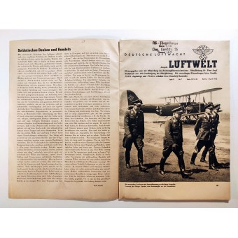 Luftwelt - № 7, 1 апреля 1942 - Морская спасательная эскадрилья на побережье Ла-Манша. Espenlaub militaria