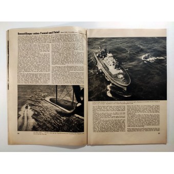 Luftwelt - vol. 7, 1 april 1942 - Sjöräddningsskvadronen på kanalens kust. Espenlaub militaria