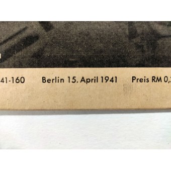 Die Luftwelt - Band 8, 15. April 1942 - Der Führer im Kreise seiner Soldaten. Espenlaub militaria