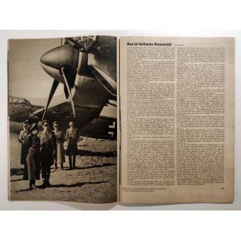 Il Luftwelt - vol. 8, 15 apr 1942 - Il Führer tra i suoi soldati. Espenlaub militaria