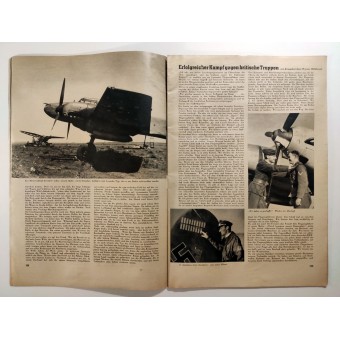 De Luftwelt - Vol. 9, 1 mei 1942 - Ervaar als escort van de Stukas. Espenlaub militaria