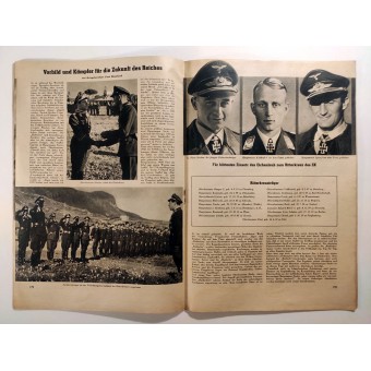 The Luftwelt - vol. 9, 1st of May 1942 - Experience as escort of the Stukas. Espenlaub militaria