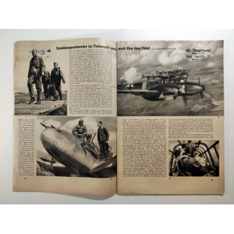 The Luftwelt - vol. 9, 1st of May 1942 - Experience as escort of the Stukas. Espenlaub militaria