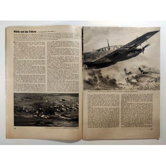 Die Luftwelt - Heft 9, 1. Mai 1942 - Erfahrungen als Geleitschutz der Stukas. Espenlaub militaria