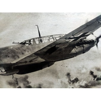 El Luftwelt - vol. 9, 1 de de mayo de 1942 - La experiencia como escolta de los Stukas. Espenlaub militaria