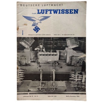 El Luftwissen - vol. 12, diciembre de 1943 - La guerra aérea en noviembre de 1943. Espenlaub militaria