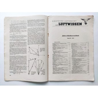 Il Luftwissen - vol. 12, dicembre 1943 - La guerra aerea nel novembre del 1943. Espenlaub militaria