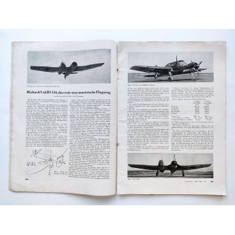 Il Luftwissen - vol. 5 maggio 1942 - Blohm & Voss BV 141, il primo aereo asimmetrica. Espenlaub militaria