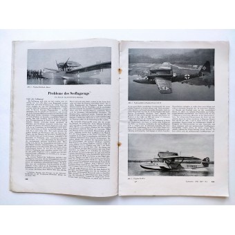 The Luftwissen - vol. 5, May 1942 - Blohm & Voss BV 141, the first asymmetrical airplane. Espenlaub militaria