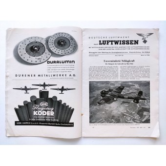 Il Luftwissen - vol. 6 giugno 1942 - Luftwaffe maggio 1942. Espenlaub militaria
