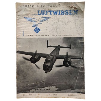 Le Luftwissen - vol. 7, Juillet 1942 - dôme blindé Smashed de la batterie Maxim Gorki. Espenlaub militaria