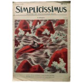 "Simplicissimus" - № 27, 5 июля 1944 г. - Черчилль: «Со мной ничего не может случиться, всё под контролем!»